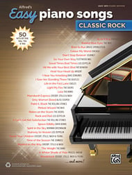 Easy Piano Songs Classic Rock piano sheet music cover Thumbnail